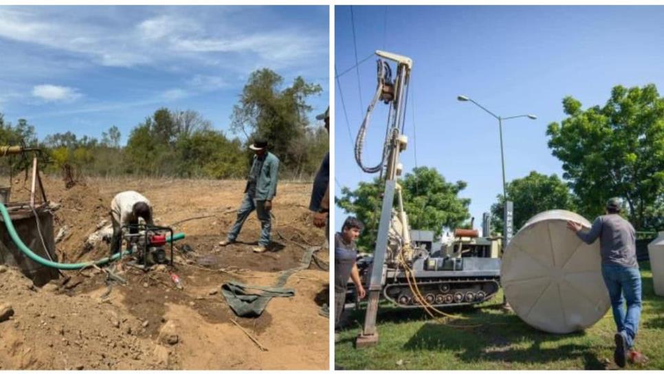 En Sinaloa se construirán 20 pozos para combatir la sequía en las comunidades