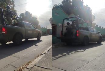 Ejército localizó y aseguró mochila con presunta droga en pleno centro de Los Mochis