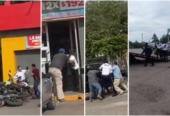 Padre e hijo podrían recibir multa de $3 mil pesos por agredir a tránsitos en Los Mochis