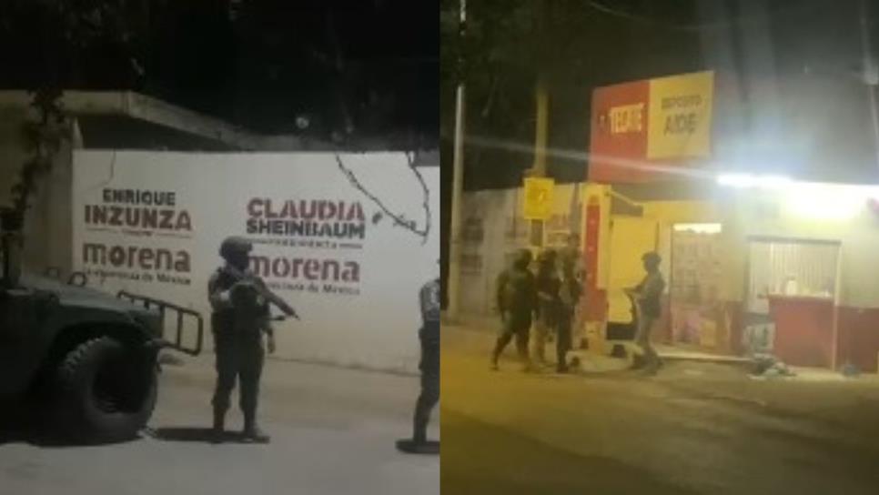 Sujetos atacan a balazos expendio de cerveza en la colonia Renato Vega Amador, en Culiacán Sujetos atacan a balazos expendio de cerveza en la colonia Renato Vega Amador, en Culiacán