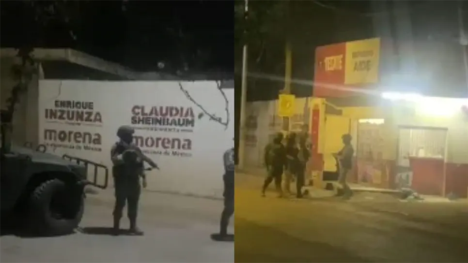 En el sitio quedaron como evidencia varios casquillos de bala de grueso calibre