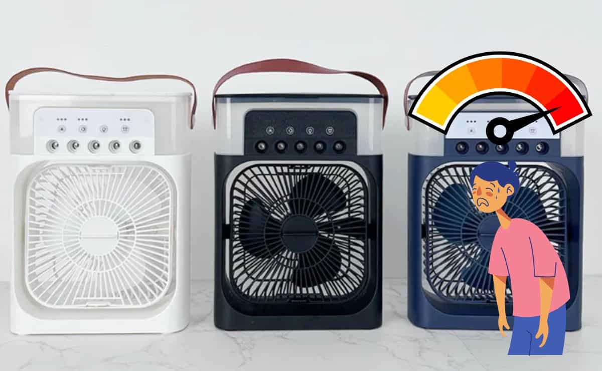 FOTO: Mini enfriador portátil por menos de 200 pesos, ¿dónde comprarlo?