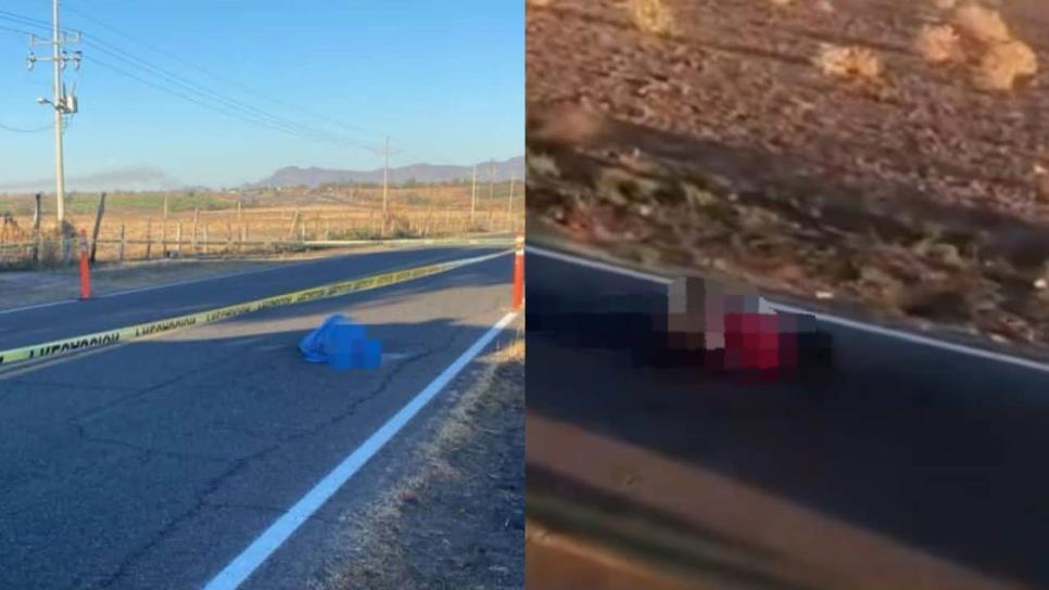Ejecutan a balazos a un hombre en la carretera Pericos, Mocorito cerca del basurón municipal Ejecutan a balazos a un hombre en la carretera Pericos, Mocorito cerca del basurón municipal