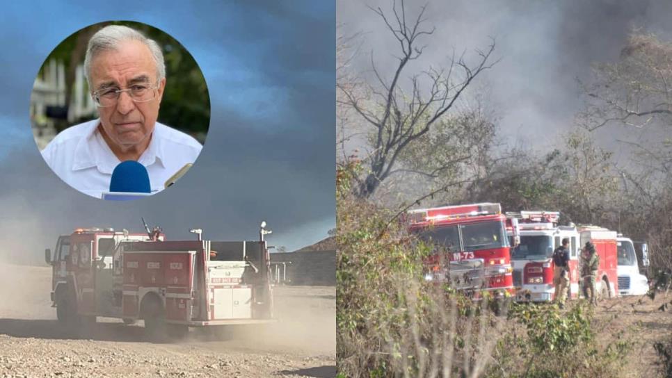 Rocha Moya: Incendio en Miravalles, Mazatlán, fue por decomiso de combustible Rocha Moya: Incendio en Miravalles, Mazatlán, fue por decomiso de combustible