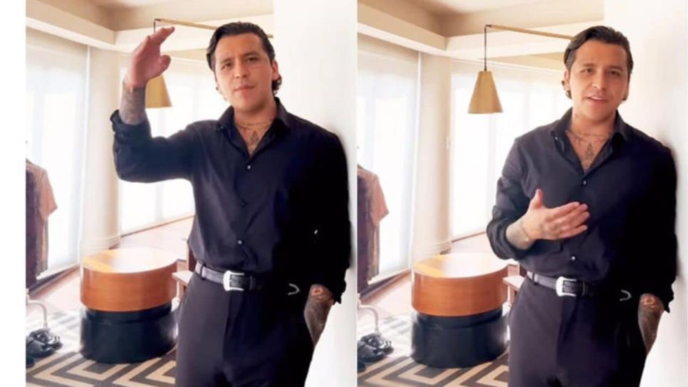 Christian Nodal se luce hablando inglés y confiesa cuánto ha trabajado en ello | VIDEO Christian Nodal se luce hablando inglés y confiesa cuánto ha trabajado en ello | VIDEO