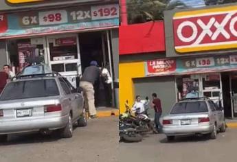 A disposición de la FGE padre e hijo que protagonizaron pleito con tránsitos en Los Mochis