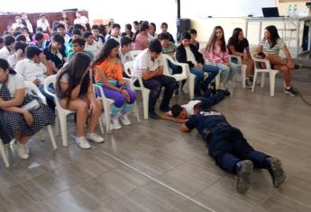 Escuelas en Ahome entrenan a alumnos para enfrentar ataques armados y situaciones extremas