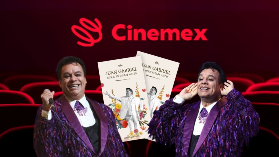 Concierto de Juan Gabriel en Bellas Artes: ¿En qué salas de Cinemex se proyectará? Concierto de Juan Gabriel en Bellas Artes: ¿En qué salas de Cinemex se proyectará?