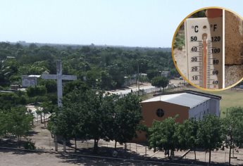 Calor de 50 °C registra esta comunidad de Sinaloa y aún no es verano