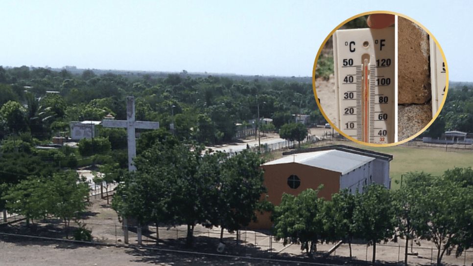Calor de 50 °C registra esta comunidad de Sinaloa y aún no es verano Calor de 50 °C registra esta comunidad de Sinaloa y aún no es verano