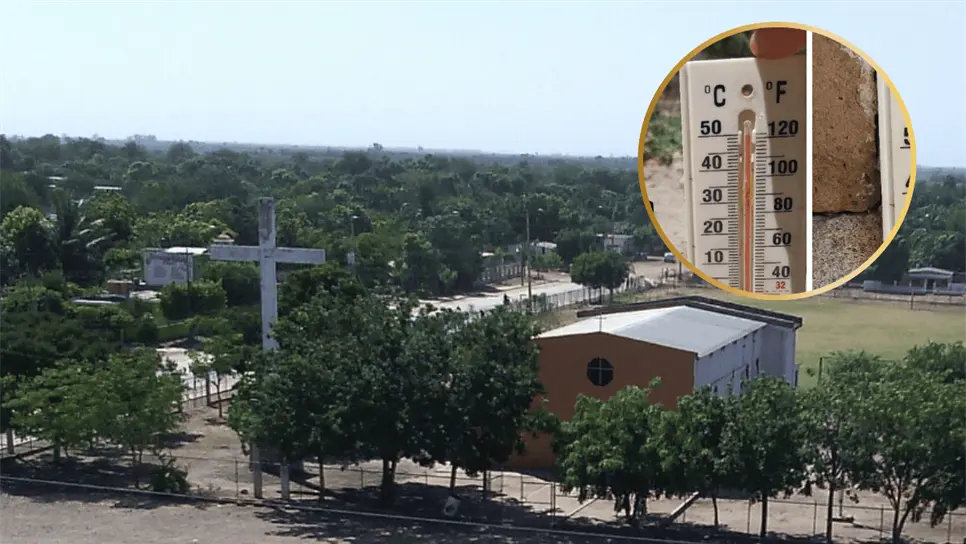 A mediodía de este miércoles se registró un intenso calor. (FOTO: Facebook / Genaro Estrada).