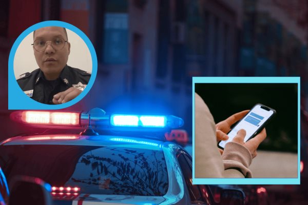 ¿Te puede pedir la policía desbloquear tu celular en una revisión de rutina? Un oficial responde en TikTok