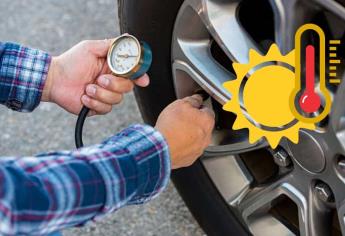 ¿Cómo afecta el calor a la presión de tus llantas? Esto debes saber