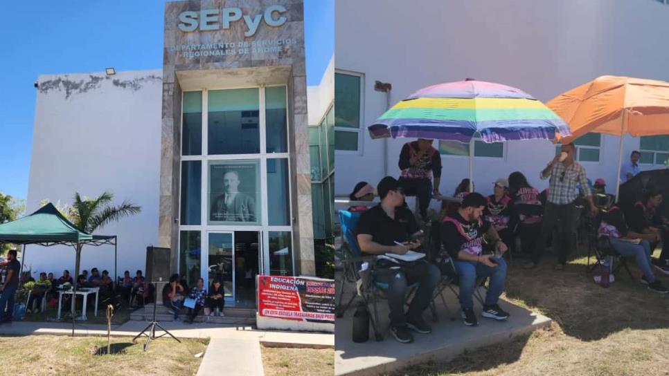 Maestros paralizan clases en 12 escuelas en el norte de Sinaloa Maestros paralizan clases en 12 escuelas en el norte de Sinaloa