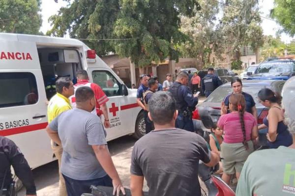 Dan de alta a los niños que cayeron en una fosa en el kínder de San Gabriel, Guasave