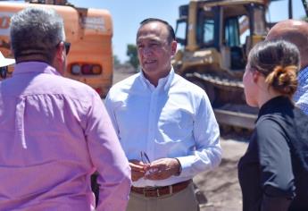 Así van los terrenos para las Viviendas del Bienestar en Ahome; Sedatu supervisa obras