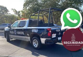 C4i Sinaloa comparte su WhatsApp para emergencias y denuncias vía mensaje