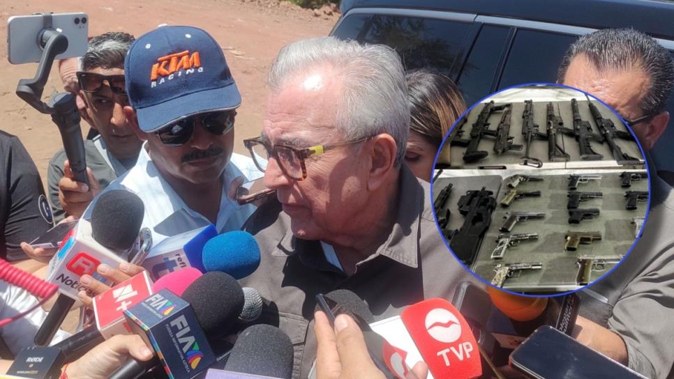 Hay complicidades para el ingreso de armas al Penal de Aguaruto: Rocha Moya Hay complicidades para el ingreso de armas al Penal de Aguaruto: Rocha Moya