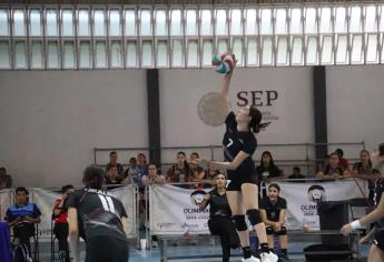 Sinaloa, avanza a la final Infantil Mayor Femenil de Voleibol Olimpiada Nacional
