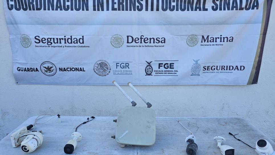 Aseguran y retiran cinco cámaras de videovigilancia clandestina en distintos sectores de Culiacán Aseguran y retiran cinco cámaras de videovigilancia clandestina en distintos sectores de Culiacán