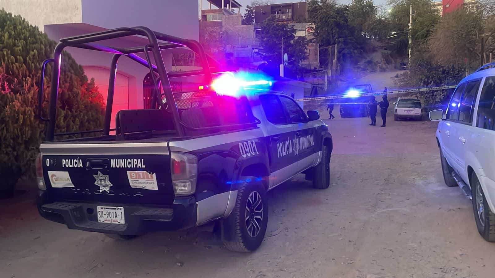 La zona fue acordonada por las autoridades. (FOTO: Ángel Beltrán).