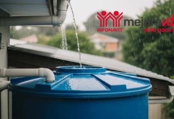 Infonavit lanza crédito para instalar equipos de captación de agua de lluvia en casa