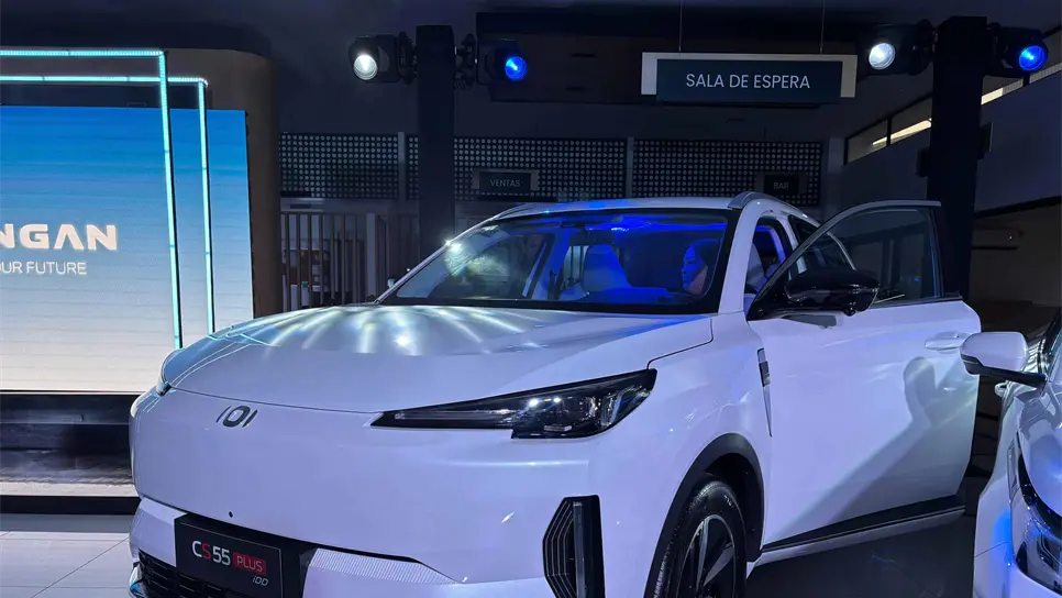 Los nuevos modelos que presentó Changan cuentan con la mejor tecnología. (FOTO: Mayhan Barraza).