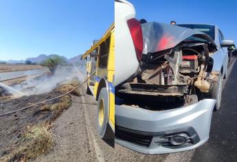 Humareda en la México 15 por la quema de maleza provoca un choque múltiple