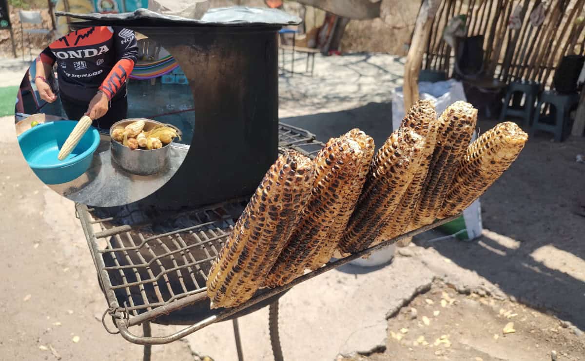 FOTO: Los elotes asados de El Salado, parada obligatoria a las afueras de Culiacán 