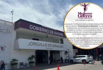 Asociación Civil Mujeres Líderes y Emprendedoras defiende programa “Economía para tu Bienestar”
