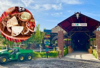 Este restaurante de Guasave tiene deliciosa comida campirana y hasta una tirolesa