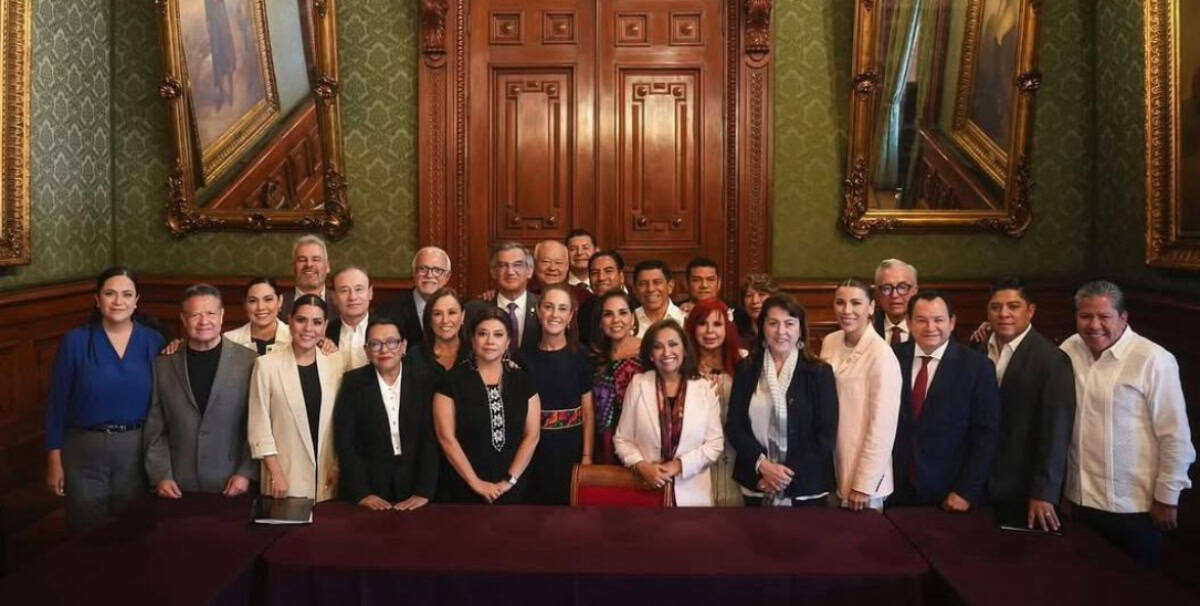 Rubén Rocha Moya se reúne con Claudia Sheinbaum en CDMX