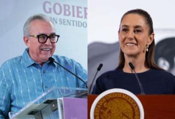 Rubén Rocha Moya se reúne con Claudia Sheinbaum en CDMX