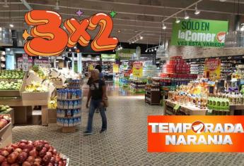 La Temporada Naranja de La Comer ya comenzó: aprovecha productos al 3x2 hasta el 3 de junio