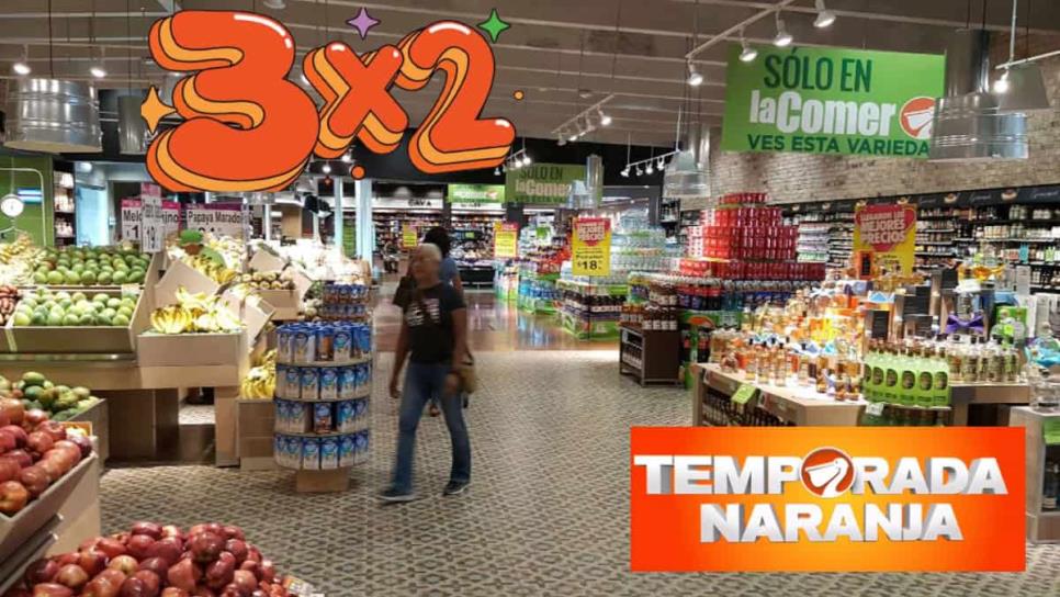 La Temporada Naranja de La Comer ya comenzó: aprovecha productos al 3x2 hasta el 3 de junio La Temporada Naranja de La Comer ya comenzó: aprovecha productos al 3x2 hasta el 3 de junio