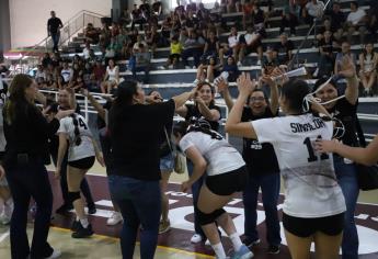 Sinaloa gana medalla de oro en Voleibol de Sala de Olimpiada Nacional