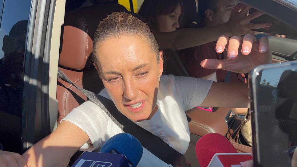Rocha está haciendo su trabajo y lo estamos apoyando en lo que necesita: Claudia Sheinbaum Rocha está haciendo su trabajo y lo estamos apoyando en lo que necesita: Claudia Sheinbaum