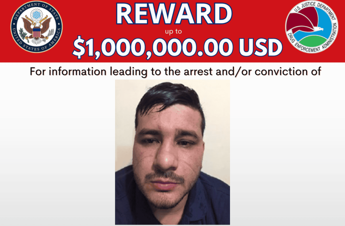 Un millón de dólares se ofrecía por información sobre su paradero. (FOTO: DEA).