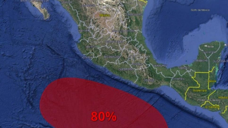 Ciclón Alvin aumenta al 80% su probabilidad de formación en Océano Pacifico Ciclón Alvin aumenta al 80% su probabilidad de formación en Océano Pacifico