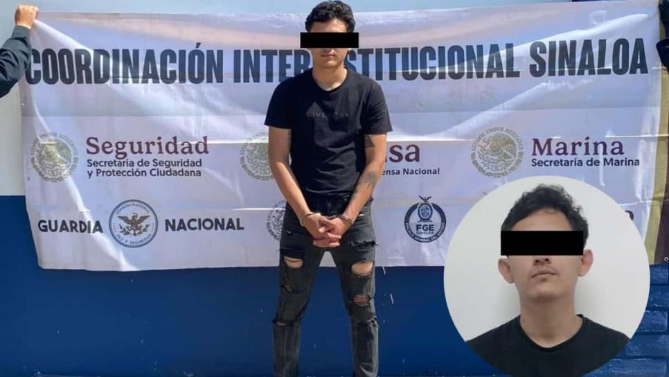 Detienen a sujeto tras asaltar un comercio en el fraccionamiento Infonavit Humaya en Culiacán Detienen a sujeto tras asaltar un comercio en el fraccionamiento Infonavit Humaya en Culiacán