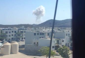 Se registra explosión de polvorín en bodega ubicada al norte de Mazatlán