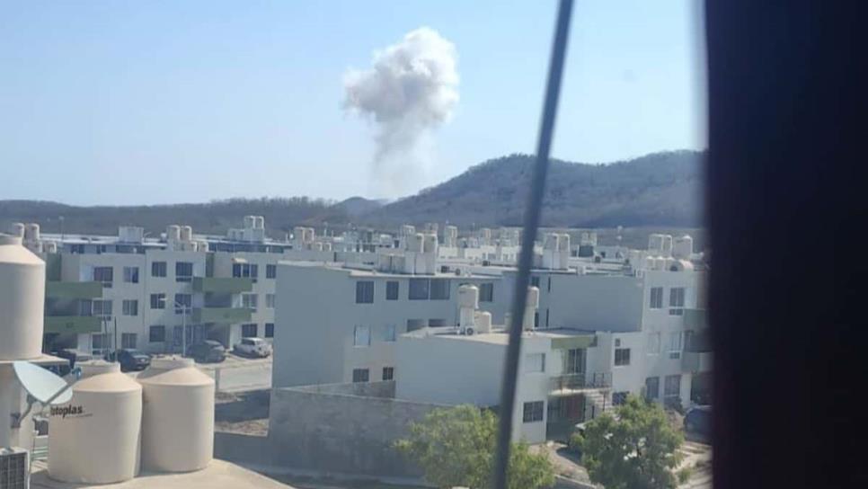 Se registra explosión de polvorín en bodega ubicada al norte de Mazatlán