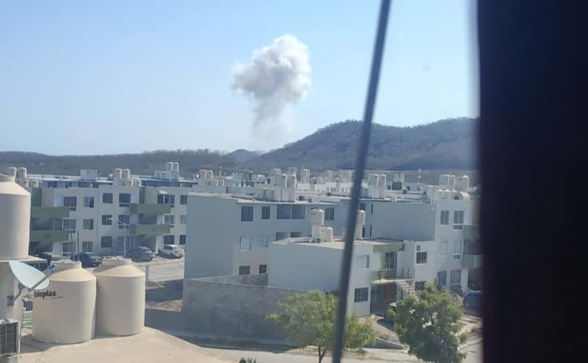 FOTO: Se registra explosión de polvorín en bodega ubicada al norte de Mazatlán
