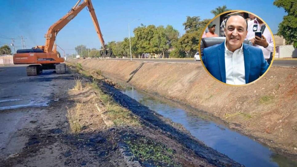 Antonio Menéndez gestiona ante SEMARNAT desazolve de canal para desfogue de aguas pluviales Antonio Menéndez gestiona ante SEMARNAT desazolve de canal para desfogue de aguas pluviales