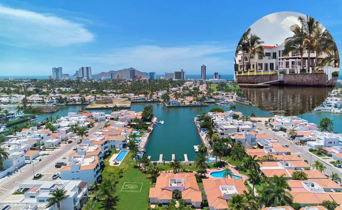 FOTO: En este exclusivo sector de Mazatlán, viven artistas, funcionarios y grandes personajes