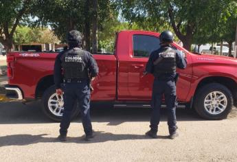 Encuentran otro vehículo con reporte de robo en el fraccionamiento Villas del Río en Culiacán