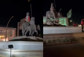 Solo cinco aficionados del Toluca celebran triunfo del campeonato en Los Mochis
