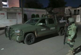 Presunto sicario es abatido por militares durante un enfrentamiento en Villa Juárez, Navolato
