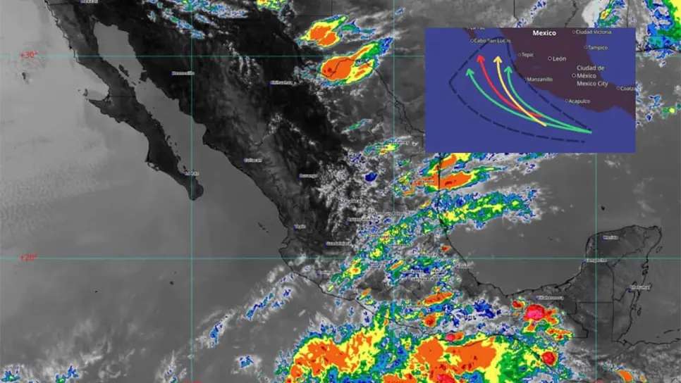 FOTO: Ciclón Alvin en el Pacífico; estas son sus posibles trayectorias de evolucionar en las próximas horas