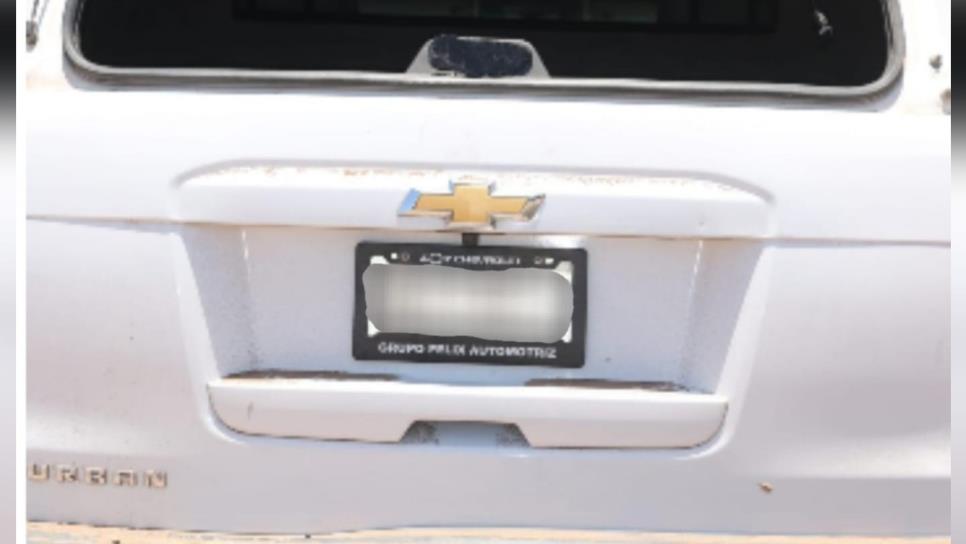 Aseguran camioneta y ponchallantas en Navolato Aseguran camioneta y ponchallantas en Navolato